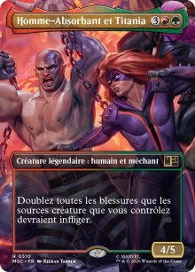 Homme-Absorbant et Titania - Marvel Super Heroes Commander Decks