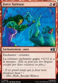 Force furieuse - Marvel Super Heroes Commander Decks