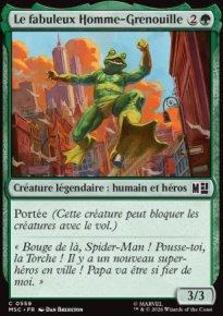 Le fabuleux Homme-Grenouille - Marvel Super Heroes Commander Decks