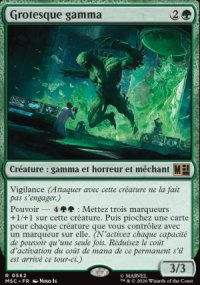 Grotesque gamma - Marvel Super Heroes Commander Decks