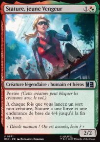 Stature, jeune Vengeur - Marvel Super Heroes Commander Decks