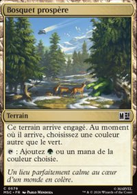 Bosquet prosp�re - Marvel Super Heroes Commander Decks
