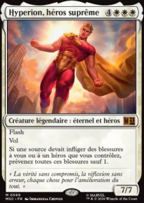Hyperion, h�ros supr�me - Marvel Super Heroes Commander Decks