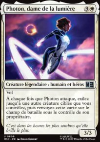 Photon, dame de la lumi�re - Marvel Super Heroes Commander Decks