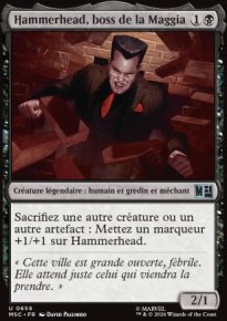 Hammerhead, boss de la Maggia - Marvel Super Heroes Commander Decks