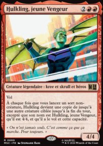 Hulkling, jeune Vengeur - Marvel Super Heroes Commander Decks