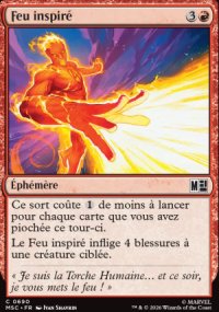 Feu inspir� - Marvel Super Heroes Commander Decks