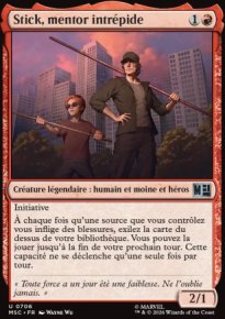 Stick, mentor intr�pide - Marvel Super Heroes Commander Decks