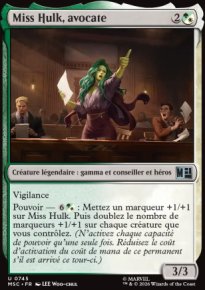Miss Hulk, avocate - Marvel Super Heroes Commander Decks