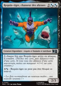 Requin-tigre, chasseur des abysses - Marvel Super Heroes Commander Decks