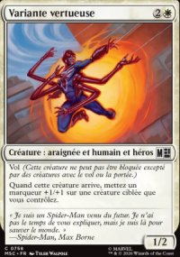 Variante vertueuse - Marvel Super Heroes Commander Decks