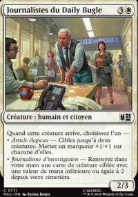 Journalistes du Daily Bugle - Marvel Super Heroes Commander Decks