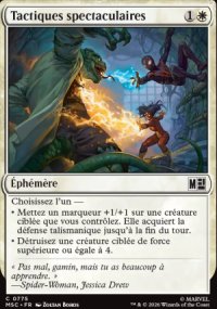 Tactiques spectaculaires - Marvel Super Heroes Commander Decks