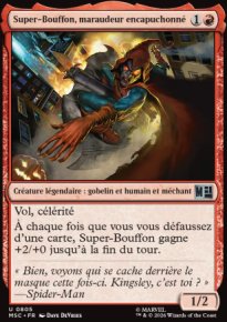 Super-Bouffon, maraudeur encapuchonn� - Marvel Super Heroes Commander Decks
