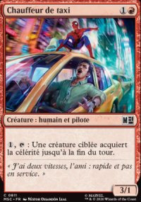 Chauffeur de taxi - Marvel Super Heroes Commander Decks