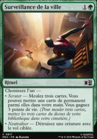 Surveillance de la ville - Marvel Super Heroes Commander Decks