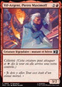 Vif-Argent, Pietro Maximoff - Marvel Super Heroes Commander Decks