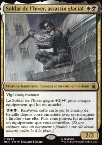 Soldat de l'hiver, assassin glacial - Marvel Super Heroes