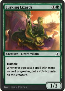 Lurking Lizards - Through the Omenpaths