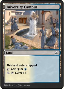 University Campus - Through the Omenpaths