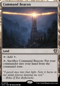 Command Beacon - Outlaws of Thunder Junction Commander Decks