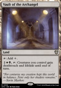 Vault of the Archangel - Outlaws of Thunder Junction Commander Decks