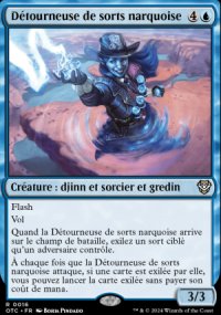 Dtourneuse de sorts narquoise - 