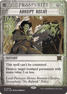 Abrupt Decay - 