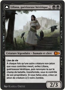 Liliana, gurisseuse hrtique<br>Liliana, ncromancienne provocatrice