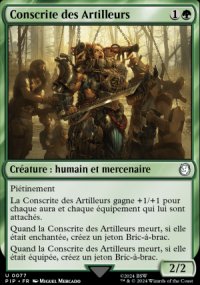 Conscrite des Artilleurs - 