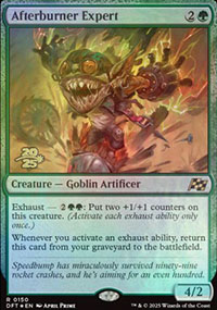 Expert en postcombustion - Prerelease Promos