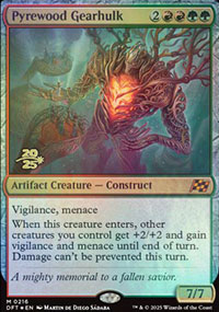 Carcasse mcanique pyrobois - Prerelease Promos
