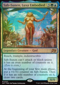 Sab-Sunen, le Luxa incarn - Prerelease Promos