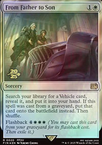 Le cadeau d'un pre  son fils - Prerelease Promos