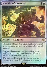 Arsenal de machiniste - Prerelease Promos