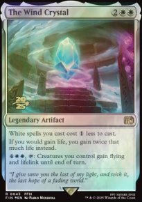 Le Cristal du vent - Prerelease Promos