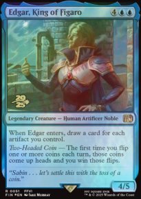 Edgar, roi de Figaro - Prerelease Promos