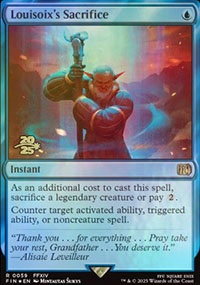 Sacrifice de Louisoix - Prerelease Promos