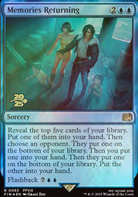Souvenirs ressurgissants - Prerelease Promos
