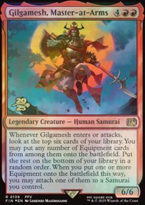 Gilgamesh, matre d'armes - Prerelease Promos