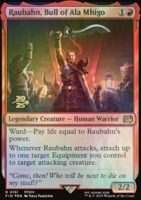 Raubahn, le taureau d'Ala Mhigo - Prerelease Promos