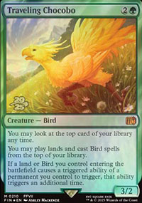Chocobo voyageur - Prerelease Promos