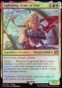 Lightning, l'clair foudroyant - Prerelease Promos