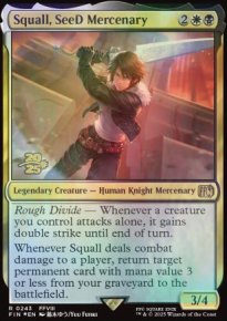 Squall, mercenaire SeeD - Prerelease Promos