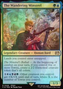 Le mnestrel errant - Prerelease Promos