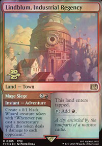 Lindblum, rgence industrielle<br>Sige de mage - Prerelease Promos