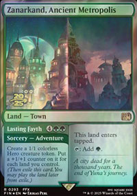 Zanarkand, ancienne mtropole<br>Priant illustre - Prerelease Promos
