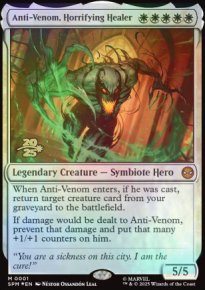 Anti-Venom, horrible gurisseur - Prerelease Promos