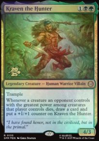 Kraven le chasseur - Prerelease Promos