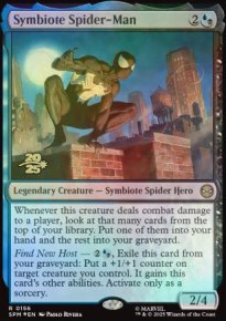 Spider-Man symbiote - Prerelease Promos